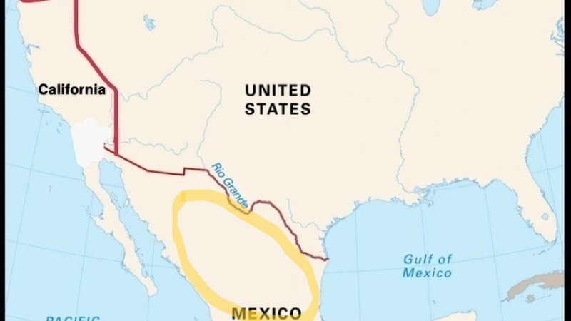 Mexico map