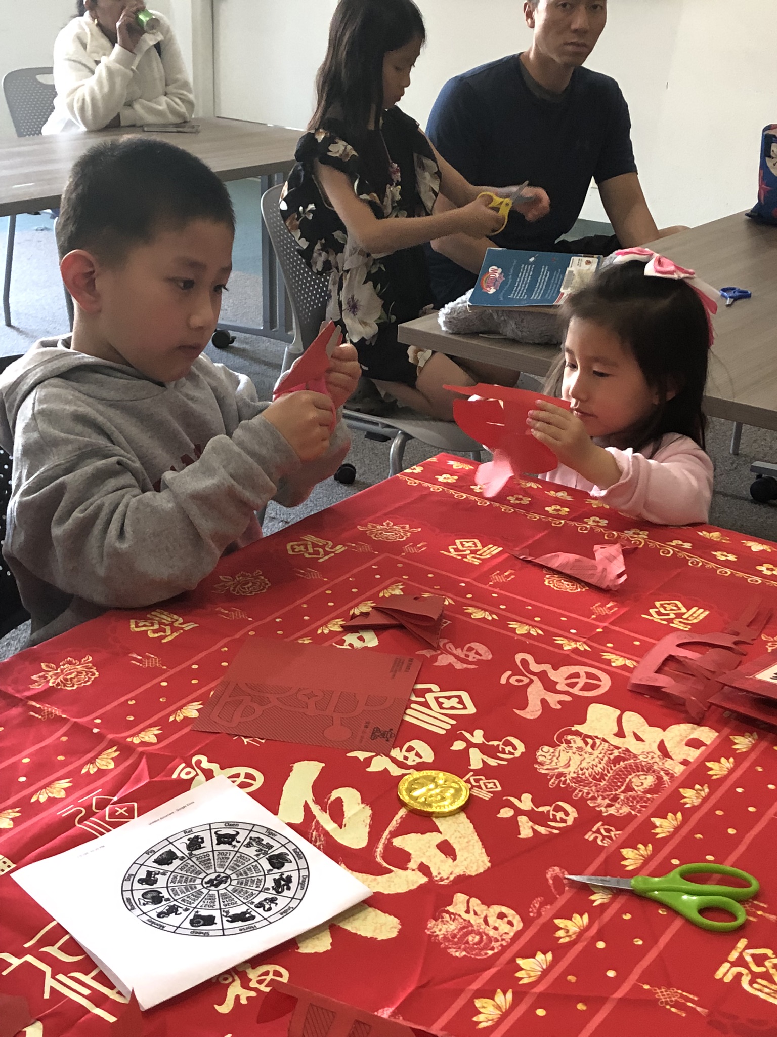 Culture diversity event at a public library