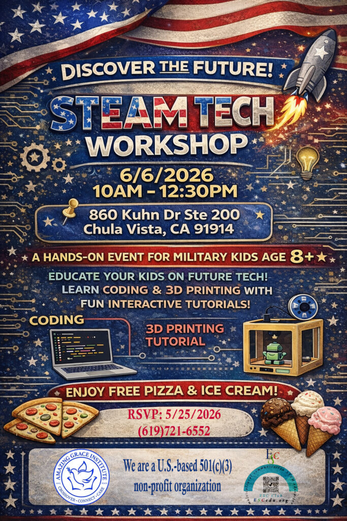 ESC Club Hosts STEM Learning Day for San Diego Navy Families