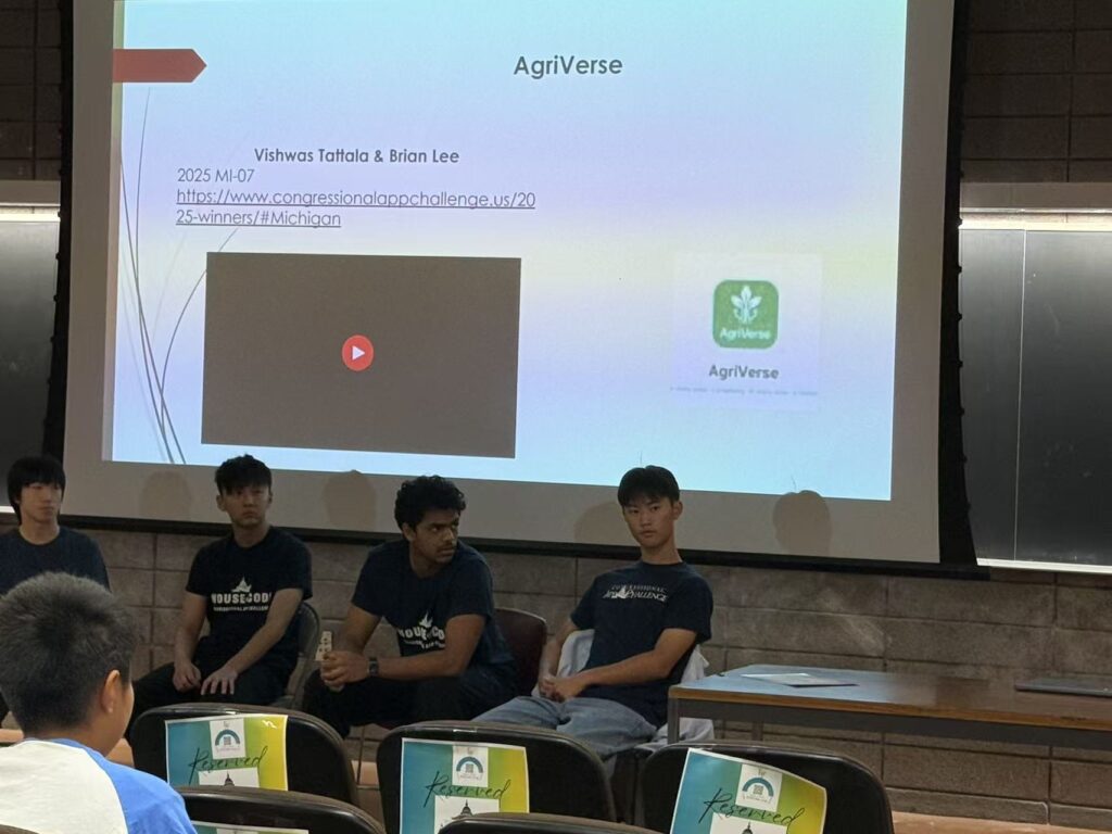 AgriVerse team presenting